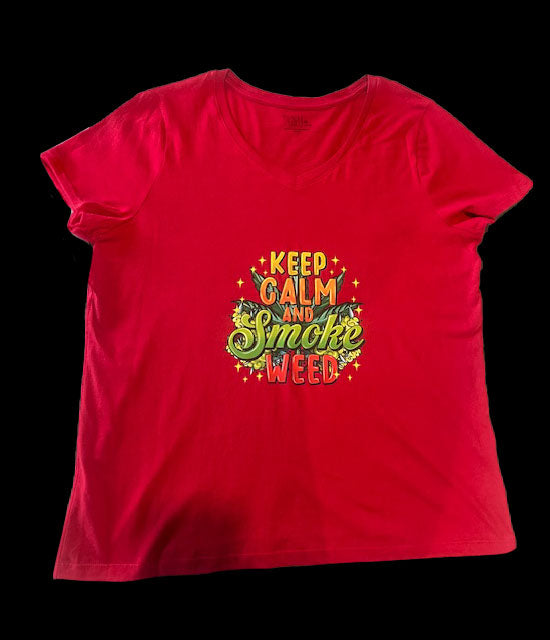 KEEP CALM WOMEN'S TOP + SPECIAL GIFT