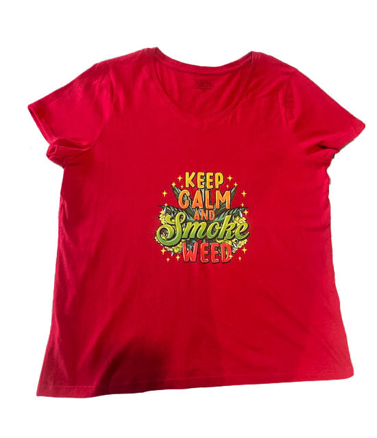 KEEP CALM WOMEN'S TOP + SPECIAL GIFT