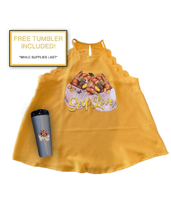 SELF LOVE WOMEN'S SMALL TOP + SPECIAL GIFT