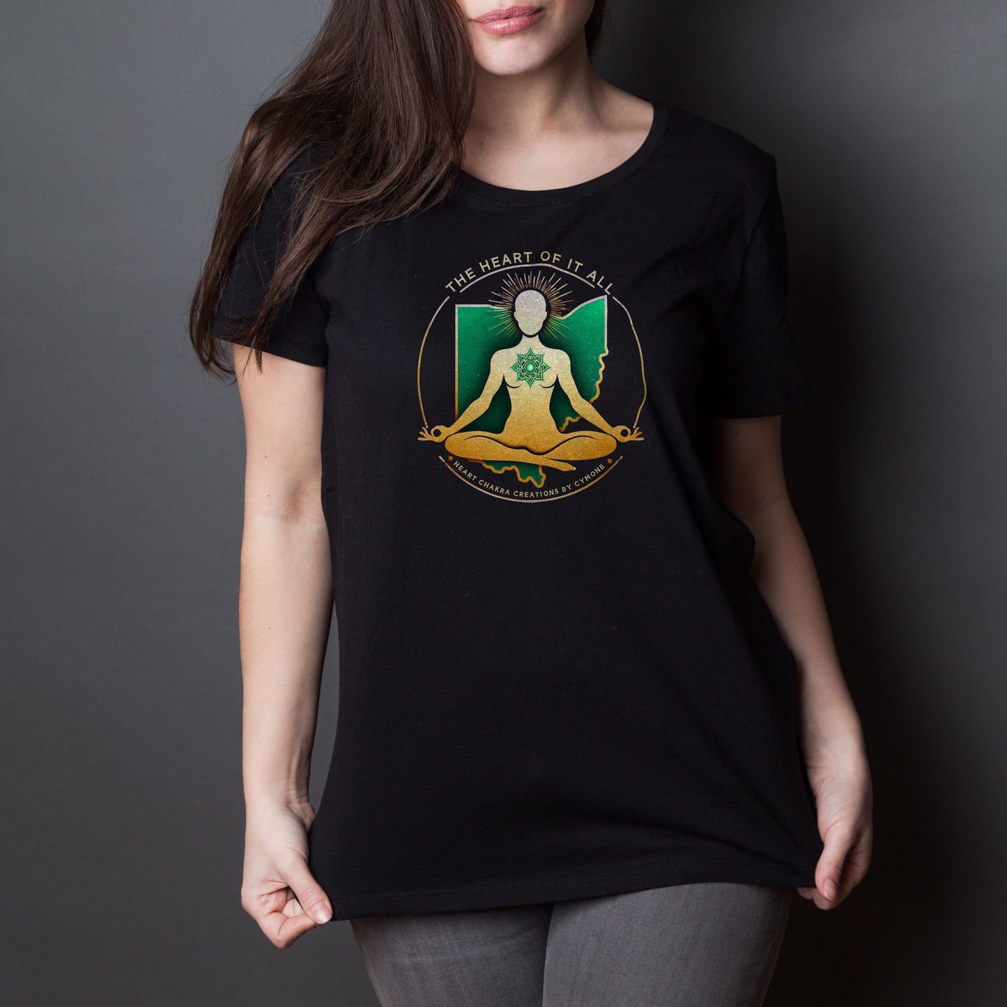 "THE HEART OF IT ALL" T-Shirt