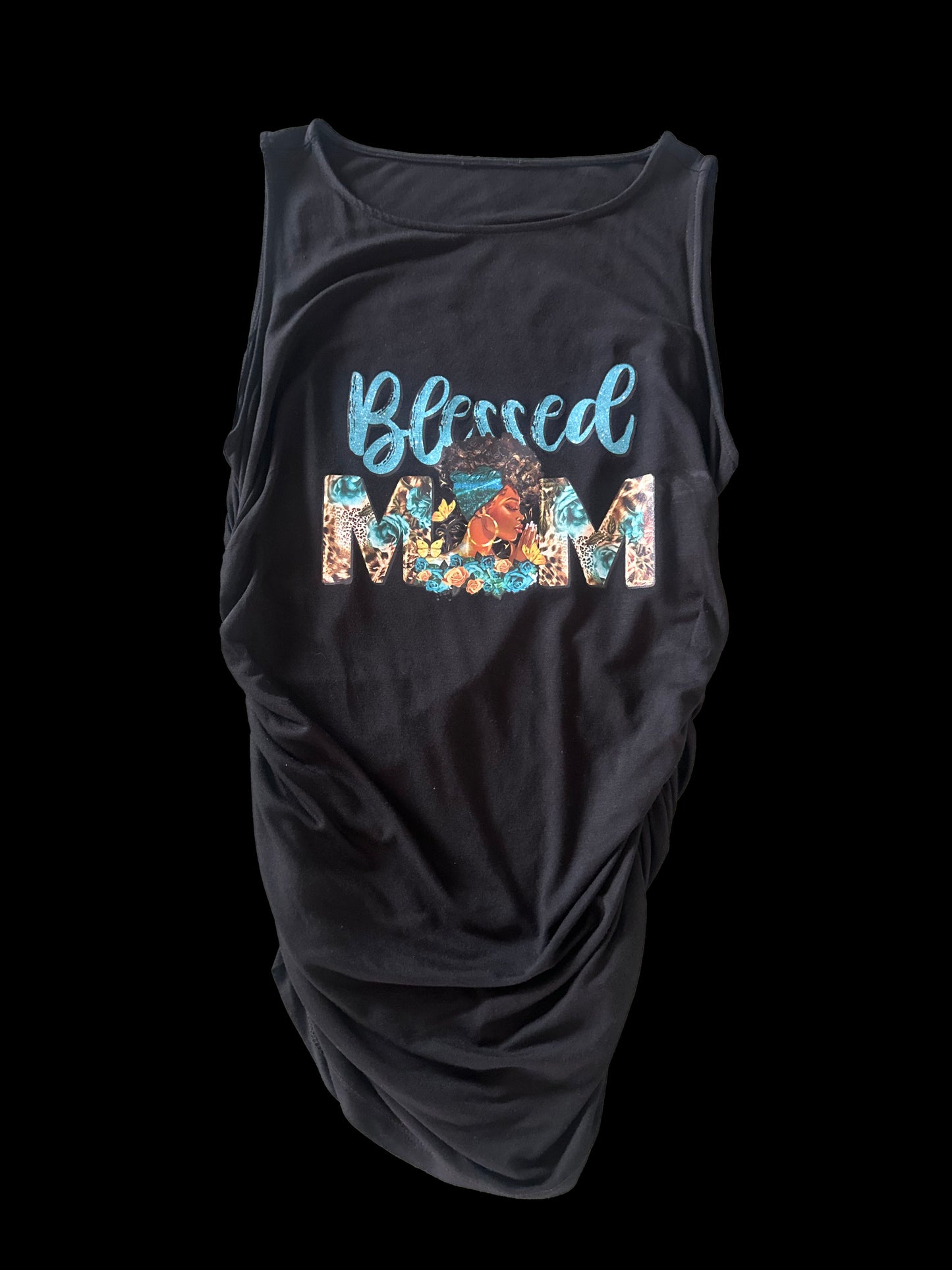 BLESSED MOM BLOUSE TANK