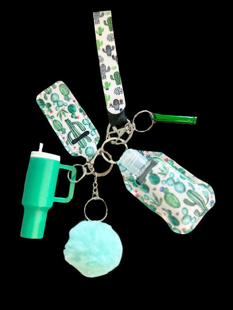 6 CHIC KEYCHAIN - CACTUS