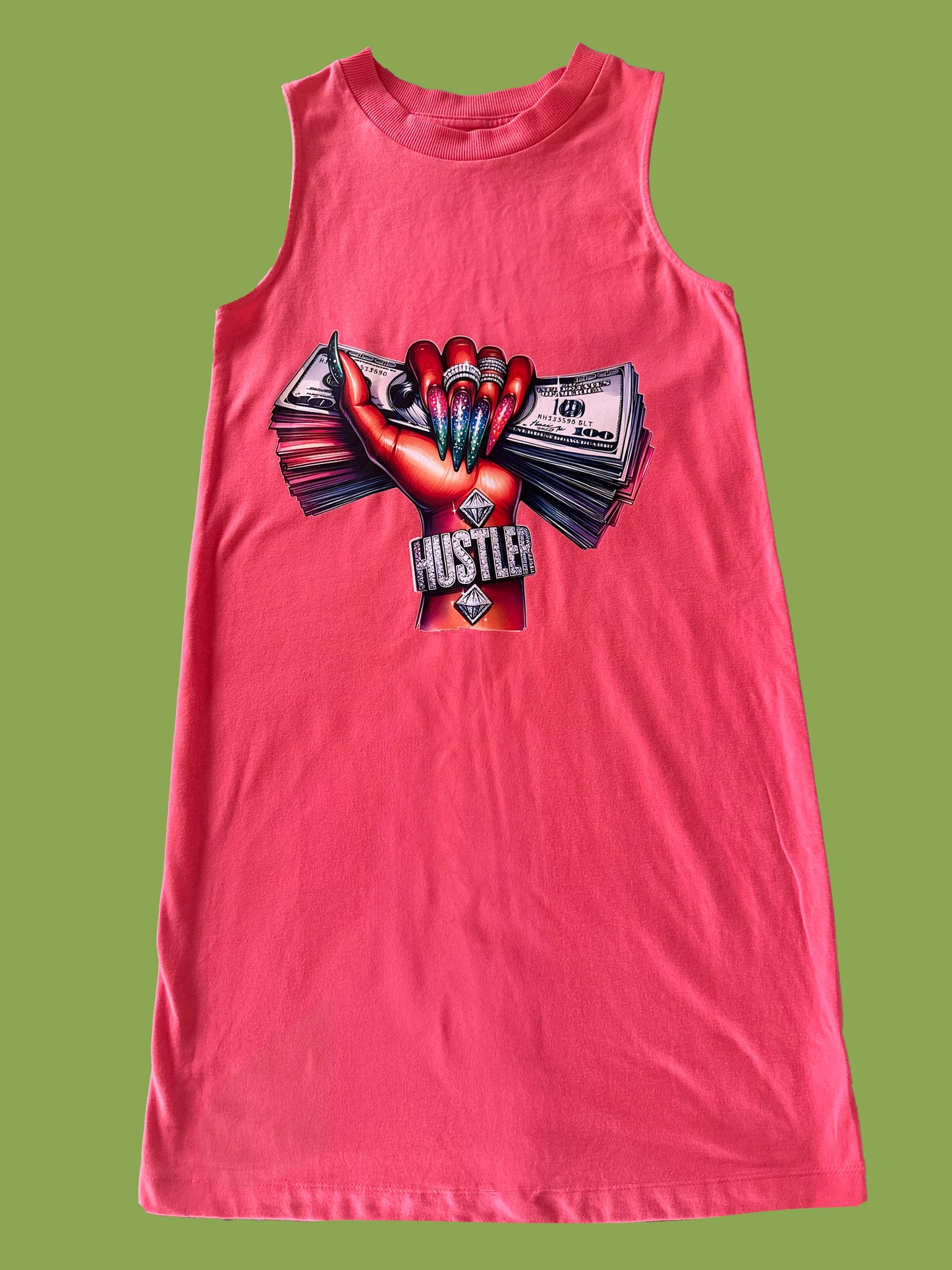 HUSTLER TANK DRESS