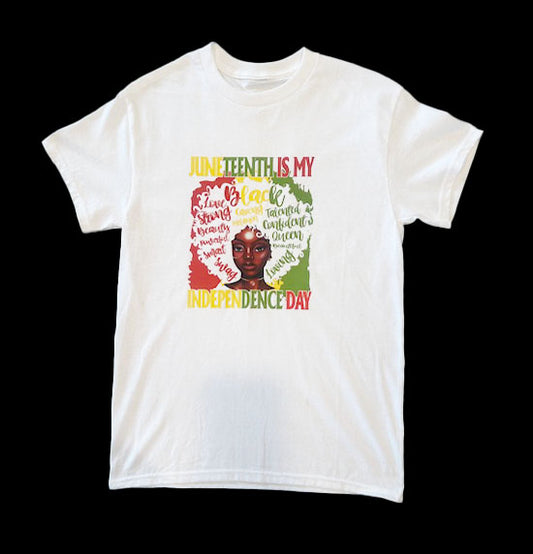 JUNETEENTH IS MY INDEPENDENCE DAY WOMEN'S TSHIRT