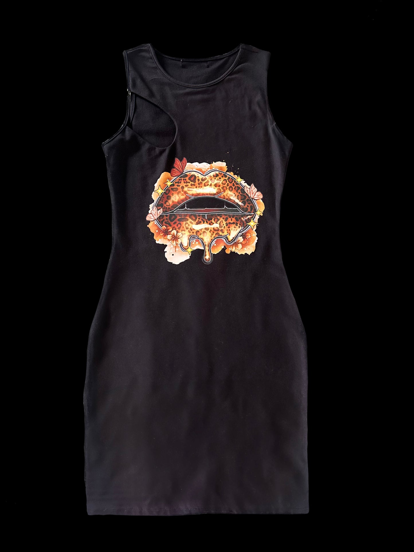 LIPS TANK DRESS