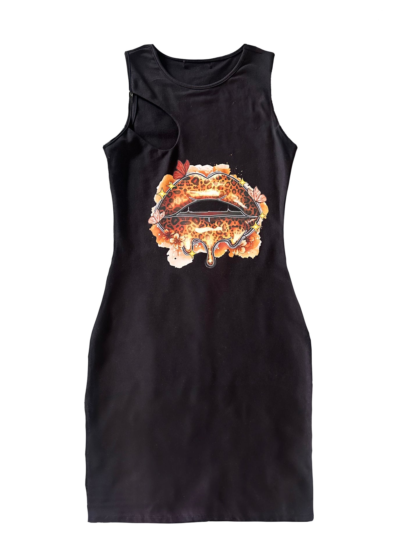 LIPS TANK DRESS