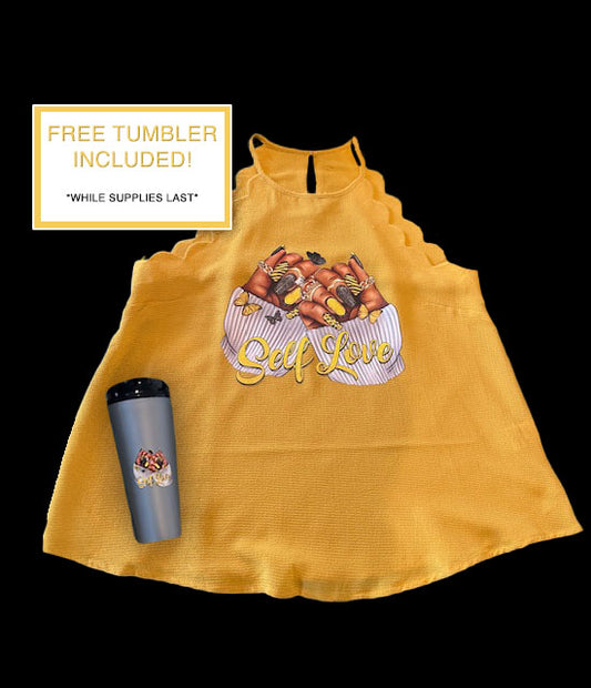 SELF LOVE WOMEN'S SMALL TOP + SPECIAL GIFT